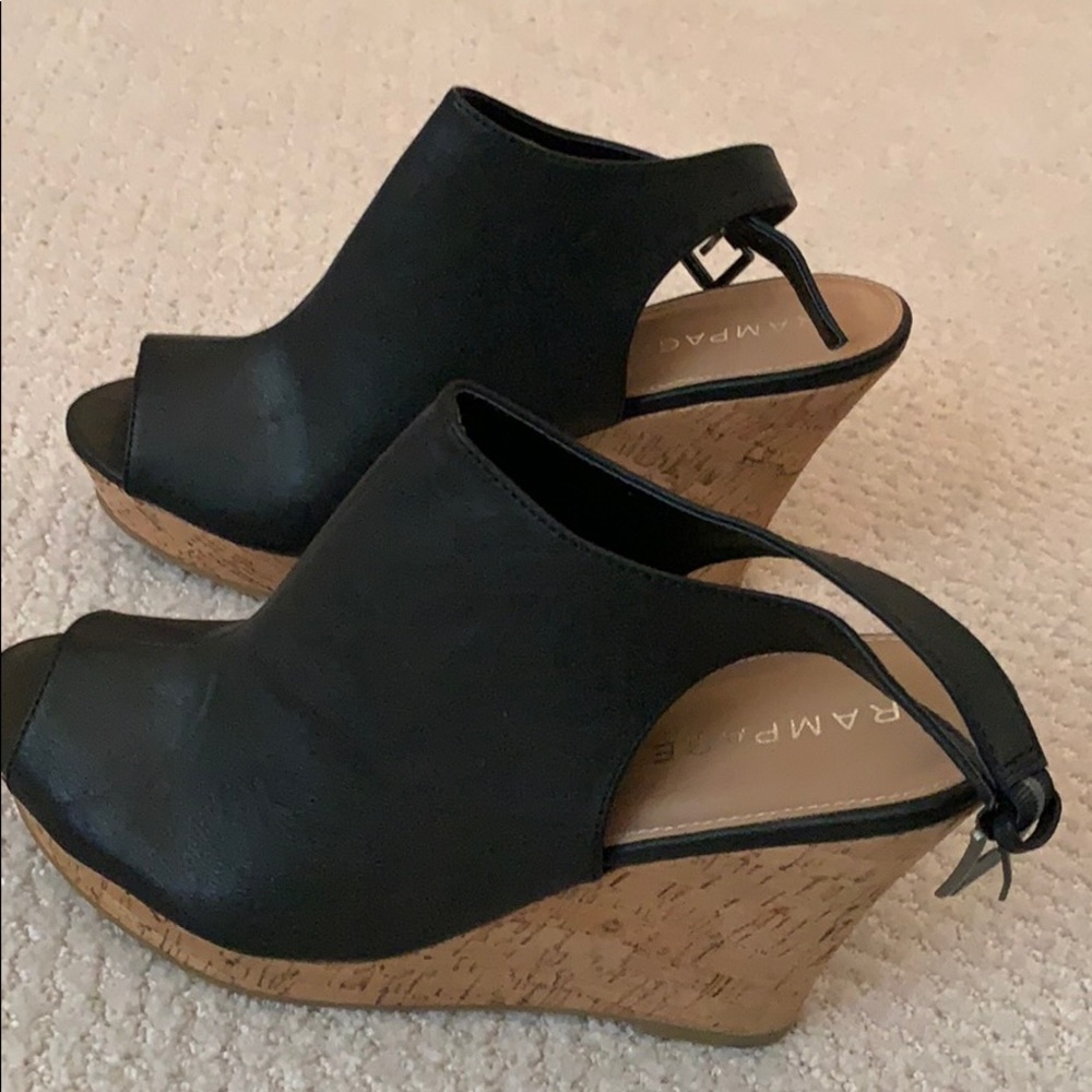 Black heels